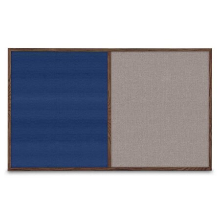 Sliding Door Indoor Enclosed Corkboard,3